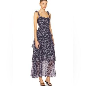 Floral Print Maxi Dress